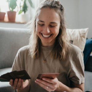 Positives Affirmationskartenset für deine Geburt